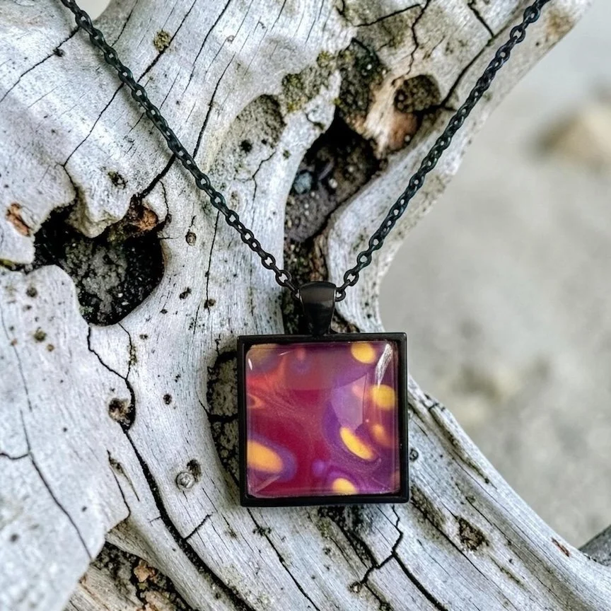 Black Square Necklace Purple and Maroon 2 copy.JPG
