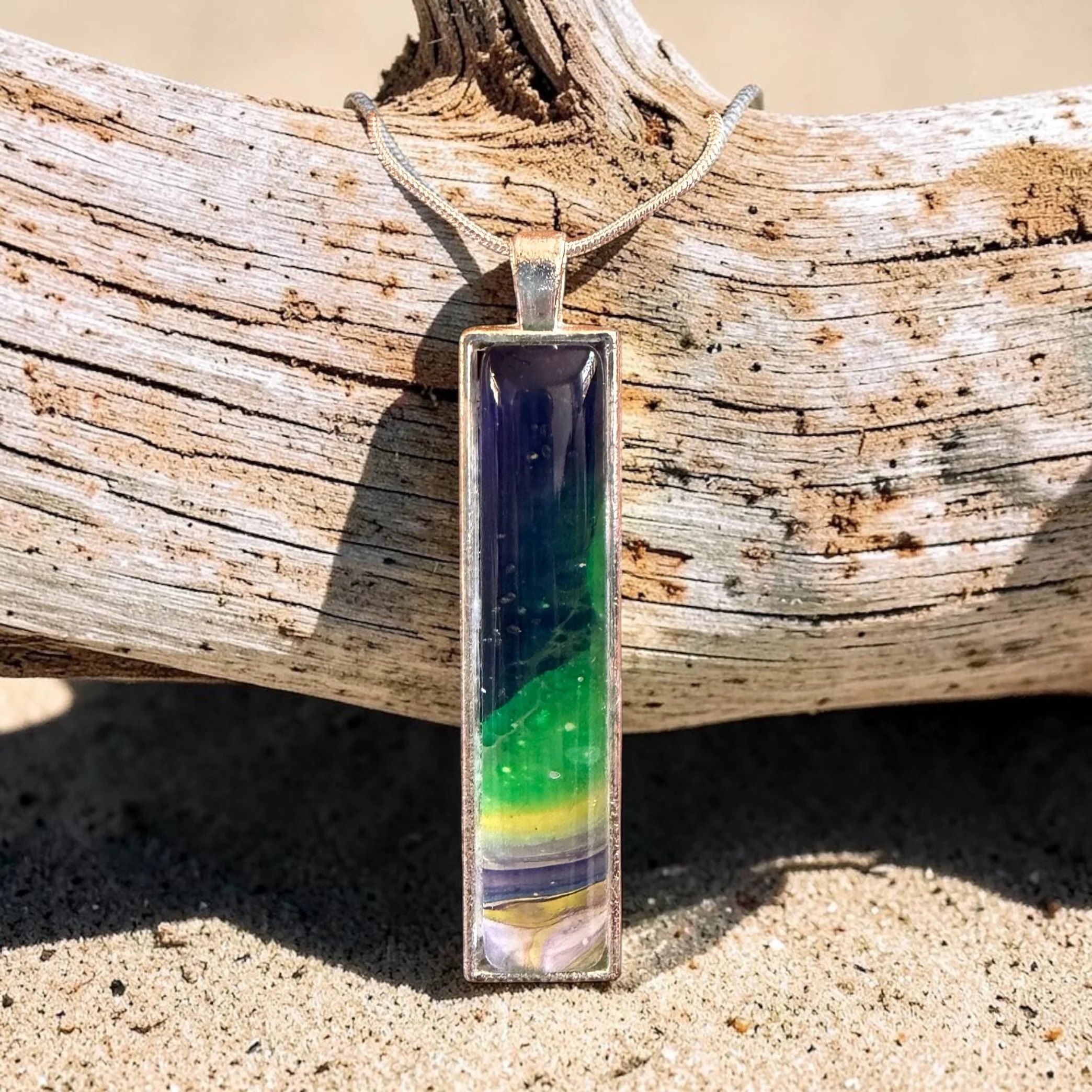 Pour Painting Pendant Necklace
$35
