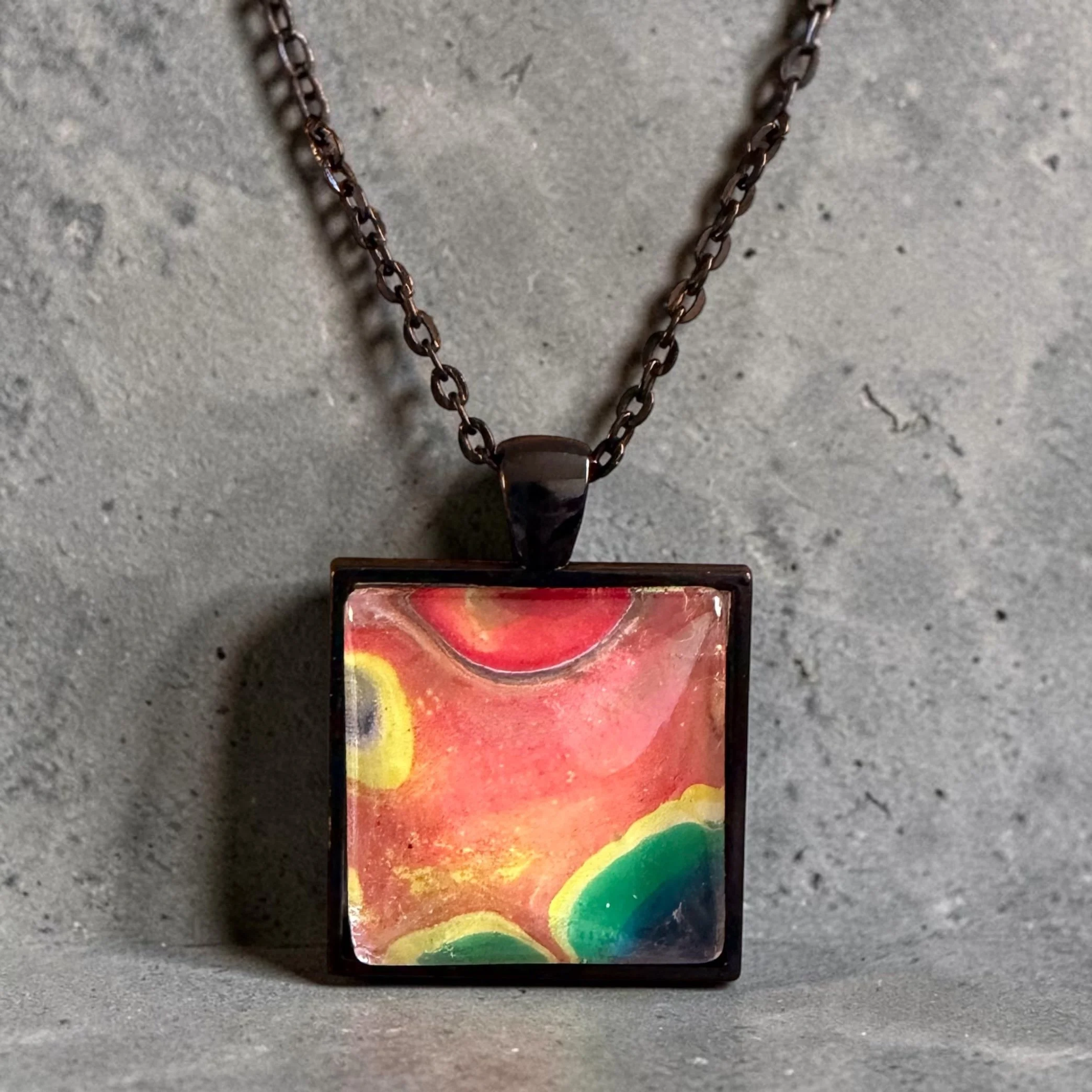 Black Square Necklace Red Rainbow 1 copy.JPG