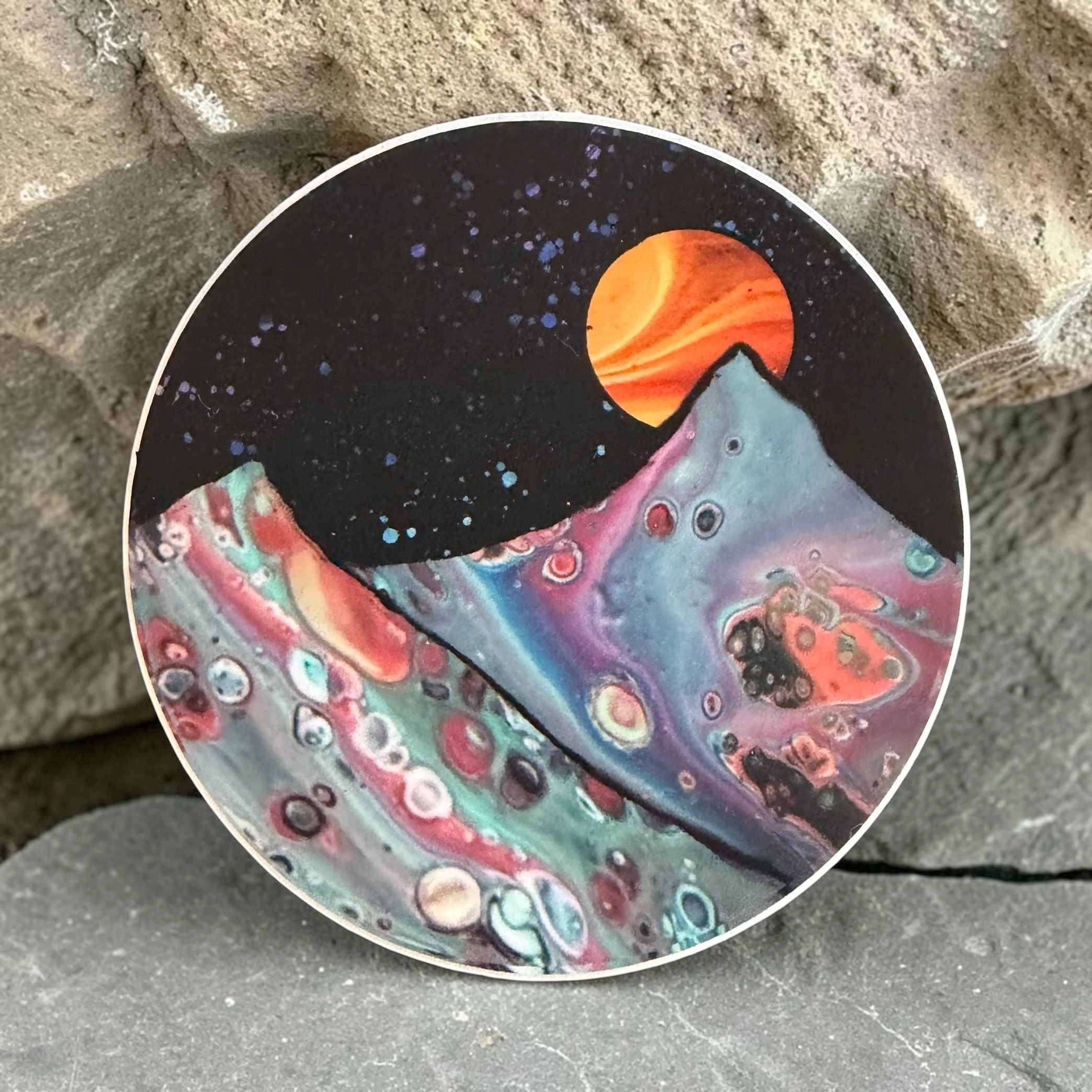 Celestial Peaks Sticker
$5