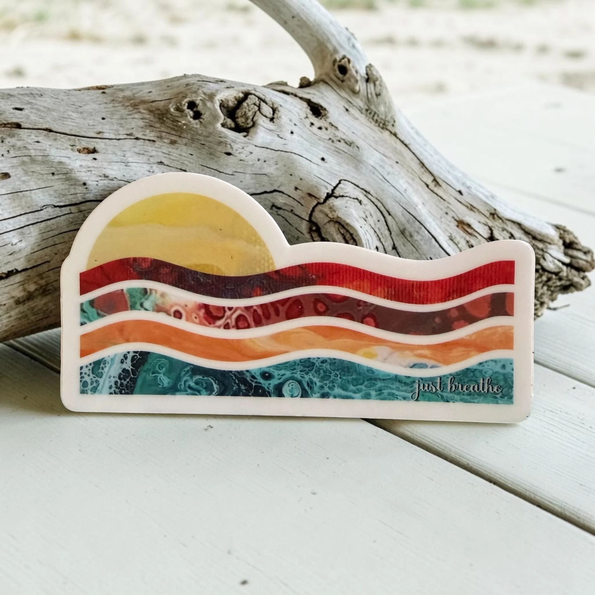 Sunset Sticker-Just Breathe 2 copy.JPG