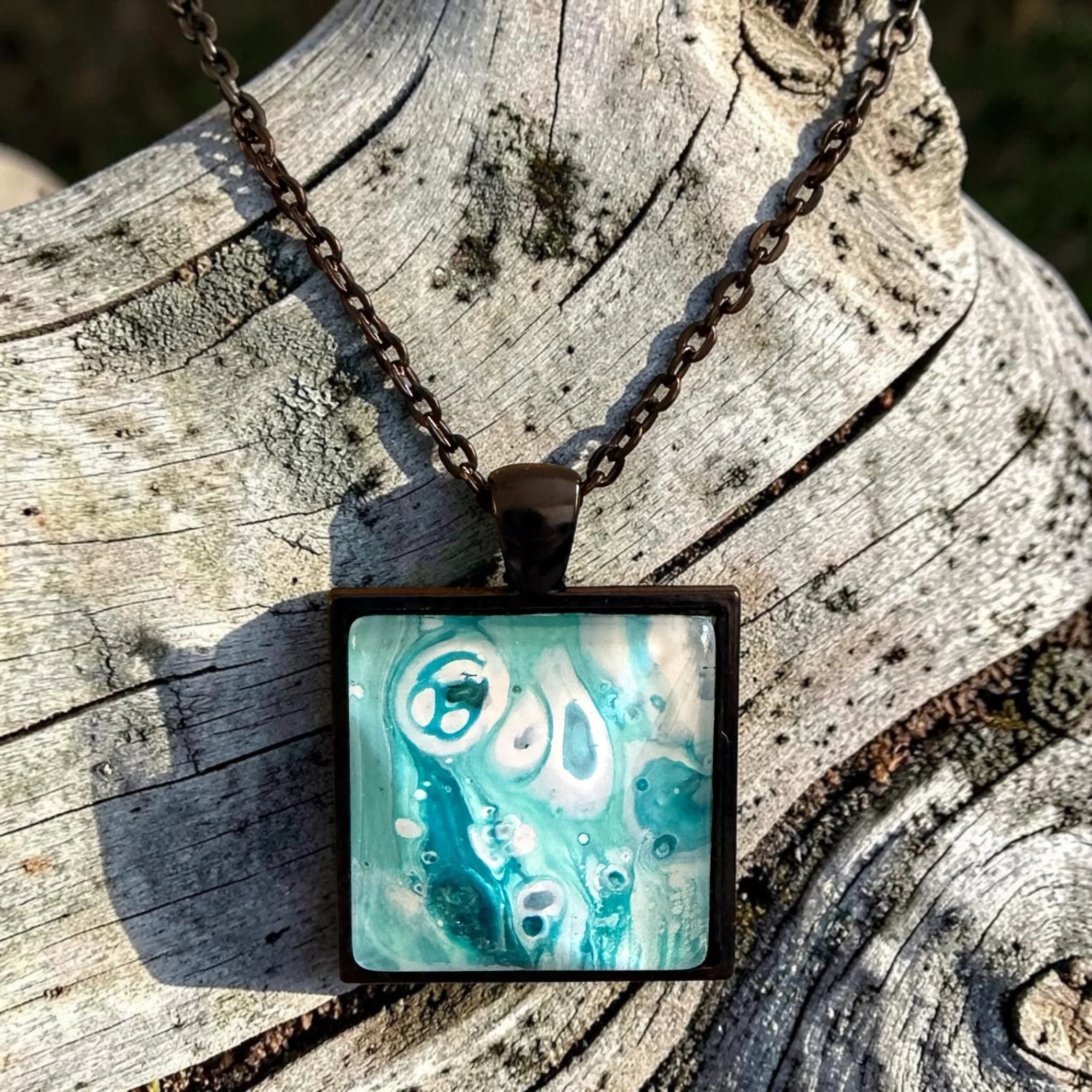 Black Square Necklace Turquoise and White 2 copy.JPG