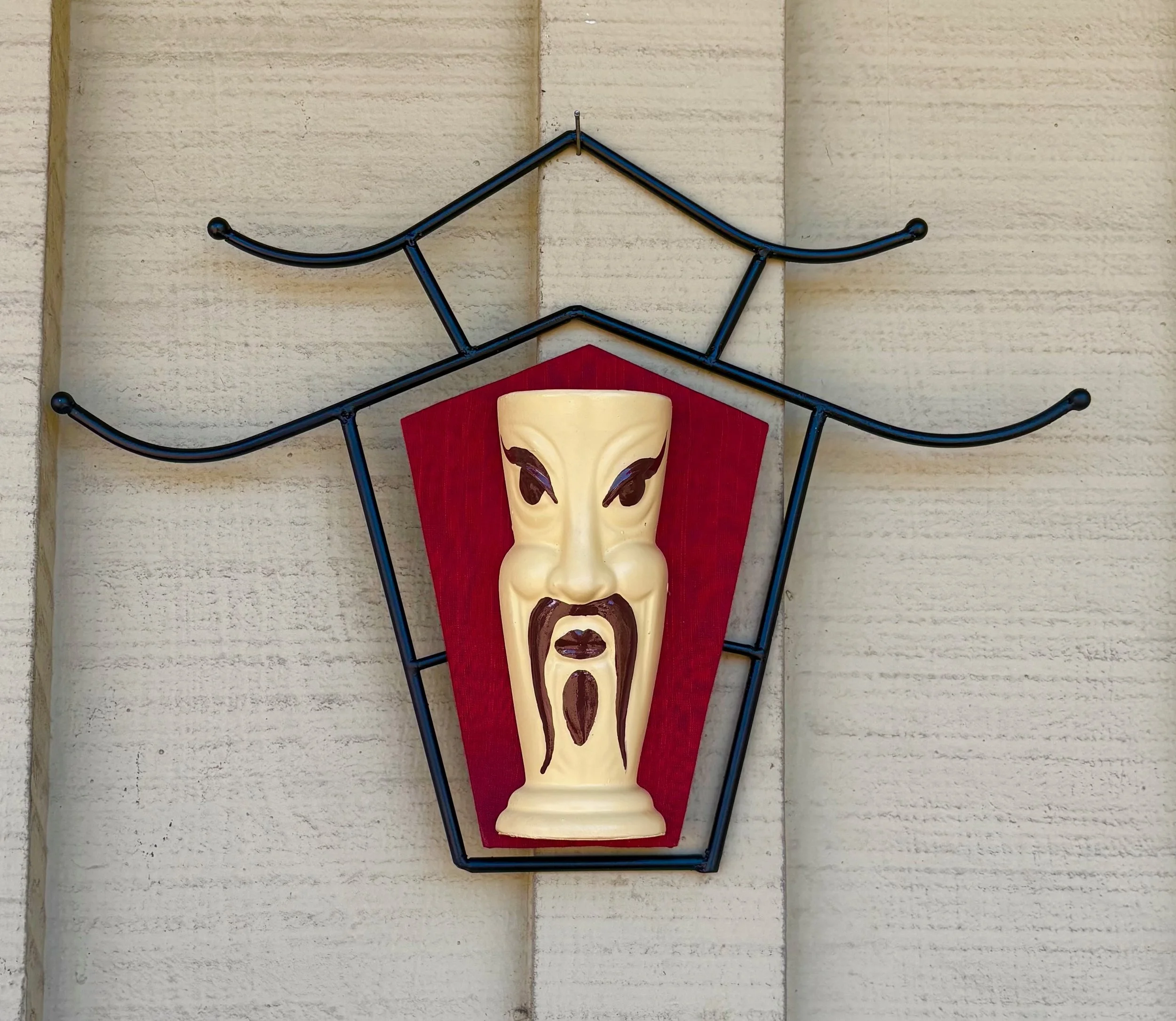 Fu Manchu Red/Black $150