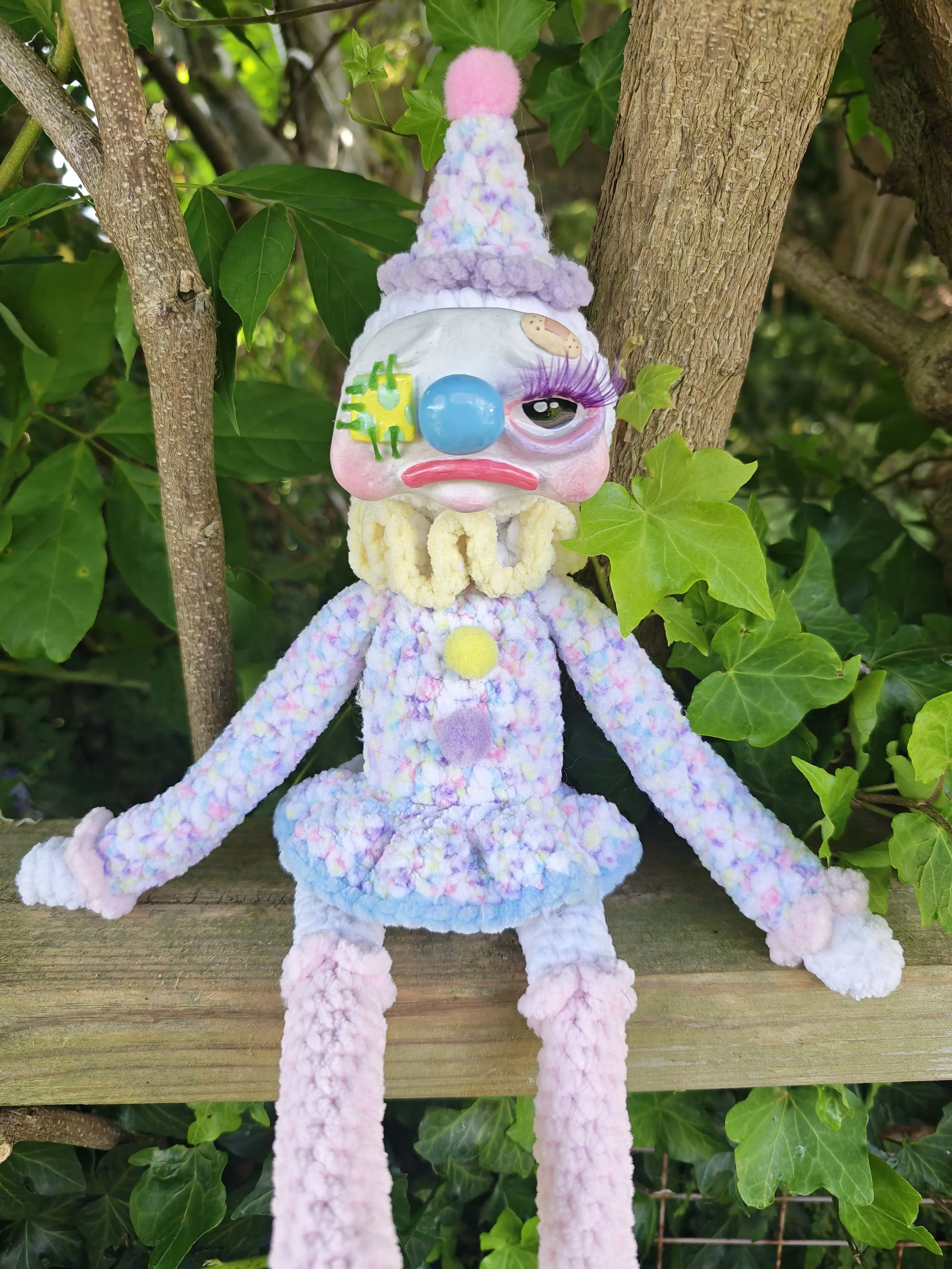 'BooBoo' the Clown Ooak Art Doll