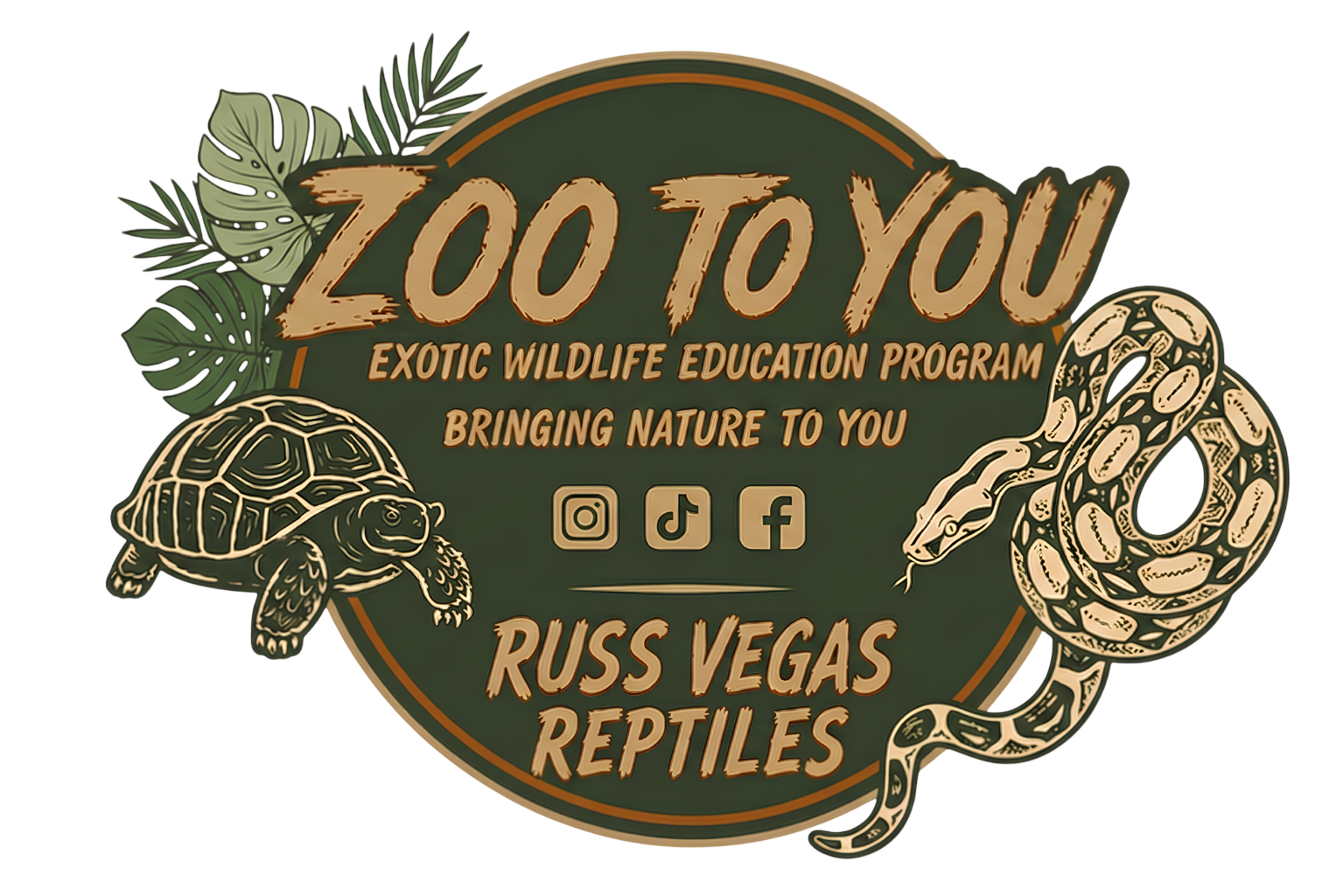 Russ Vegas Reptiles Zoo To You