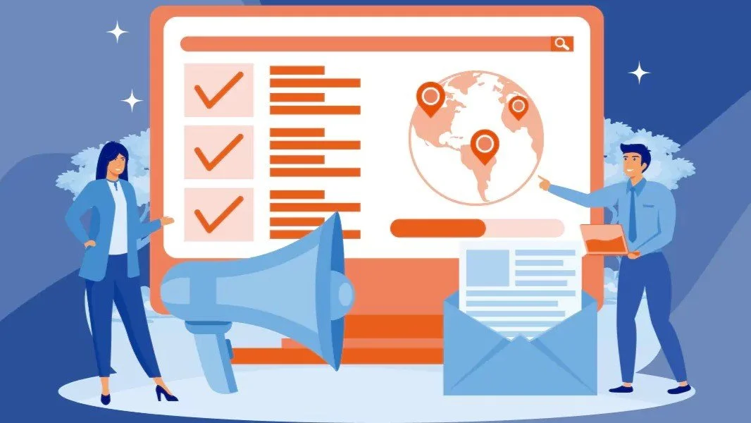 Business reaching customers globally
