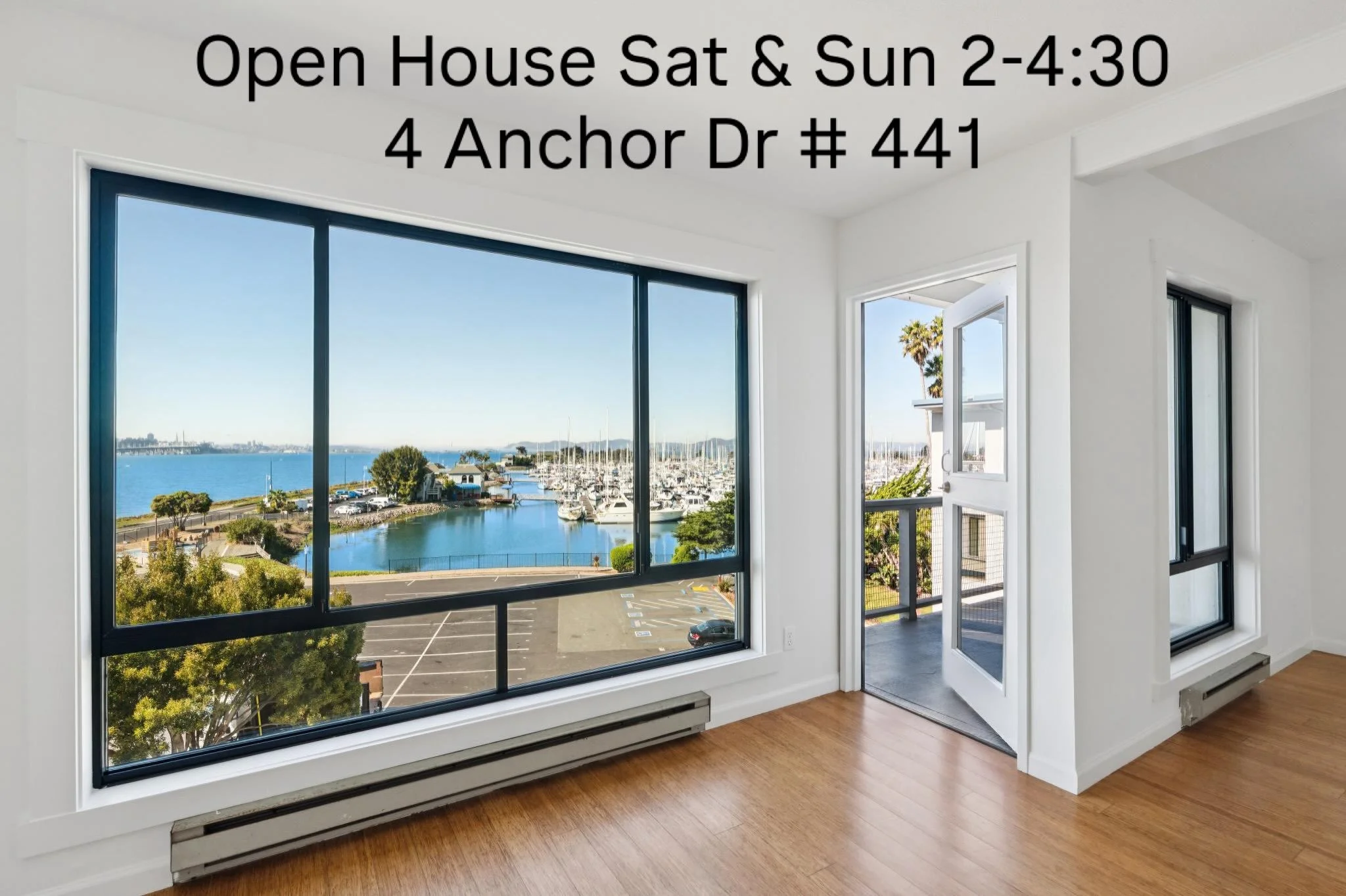 🌁
When your living space decor includes the entire San Francisco Bay!
⭐️ 4 Anchor Drive #441
This gem will be open for experiencing Saturday and Sunday from 2-4:30pm! 

#goldengatebridge 
#emeryvillemarina 
#sanfrancisco 
#baybridge