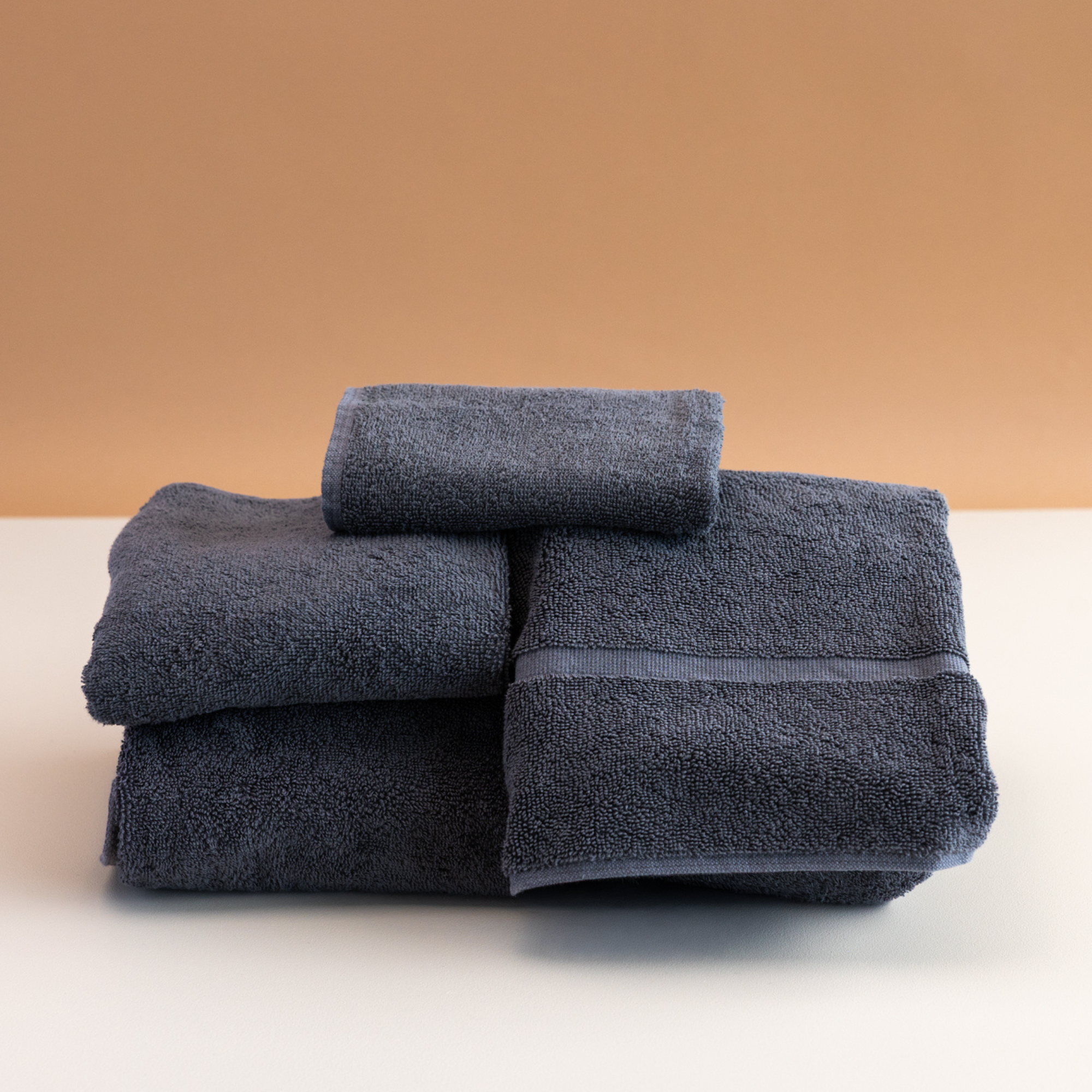 Commercial coloured hospitality towels for hotels, motels and aged care facilities