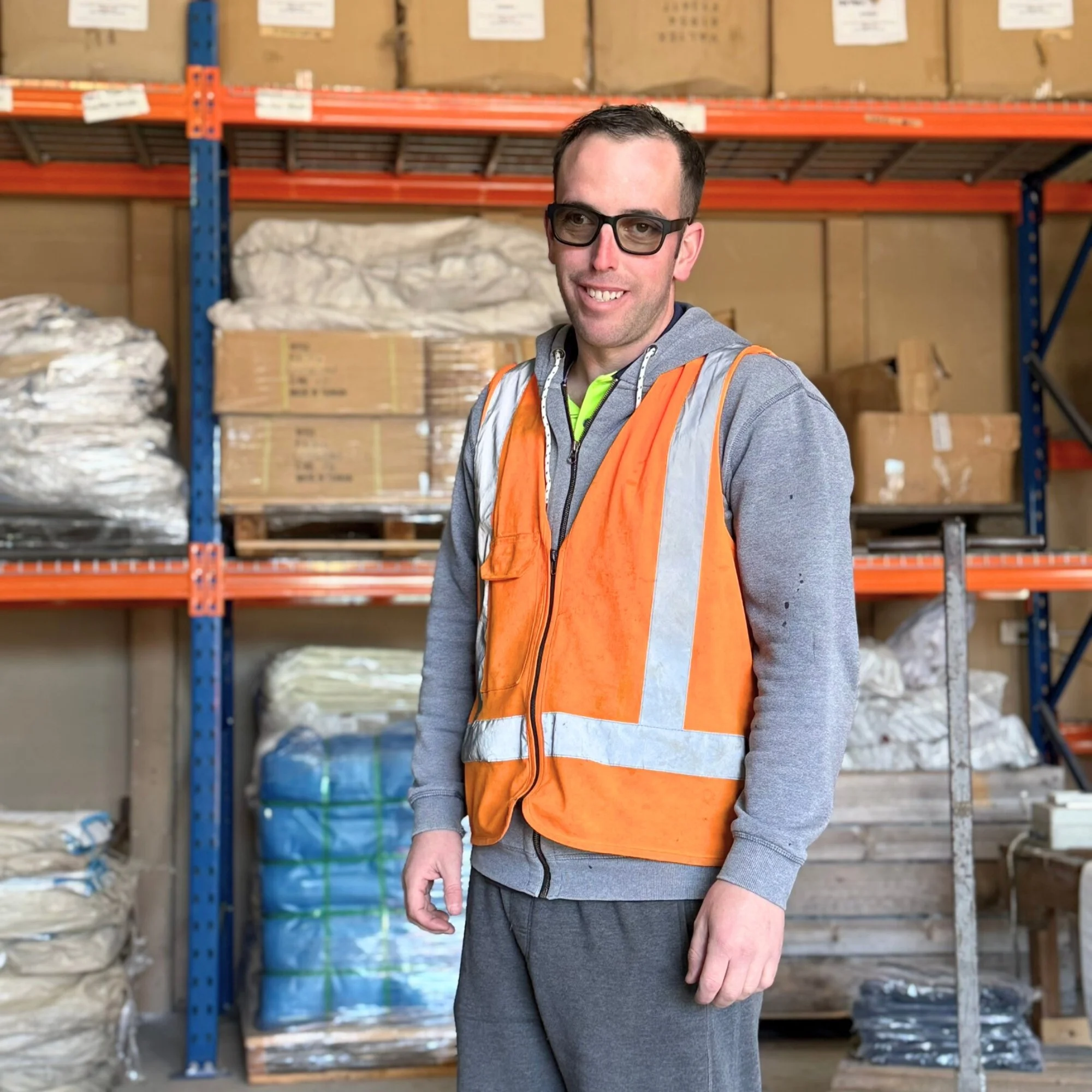 James Pugh, Warehouse Manager at Ritex International