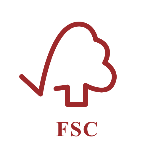 FSC logo with a stylized tree and the letters FSC below.