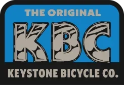 KBC logo with the text 'The Original Keyston Bicycle Co.'