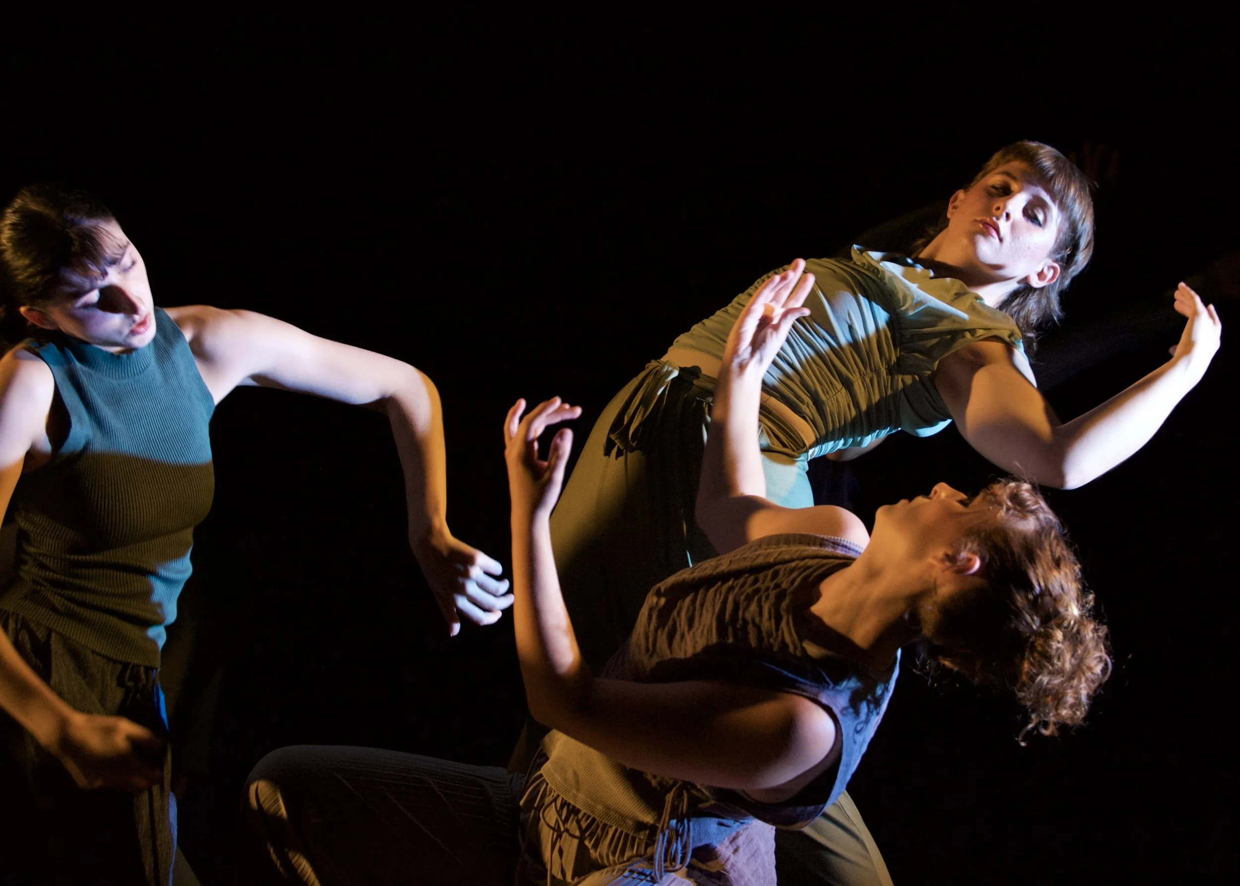 Dancer (top right): Wagner College - Photo by Antonio Reonegro