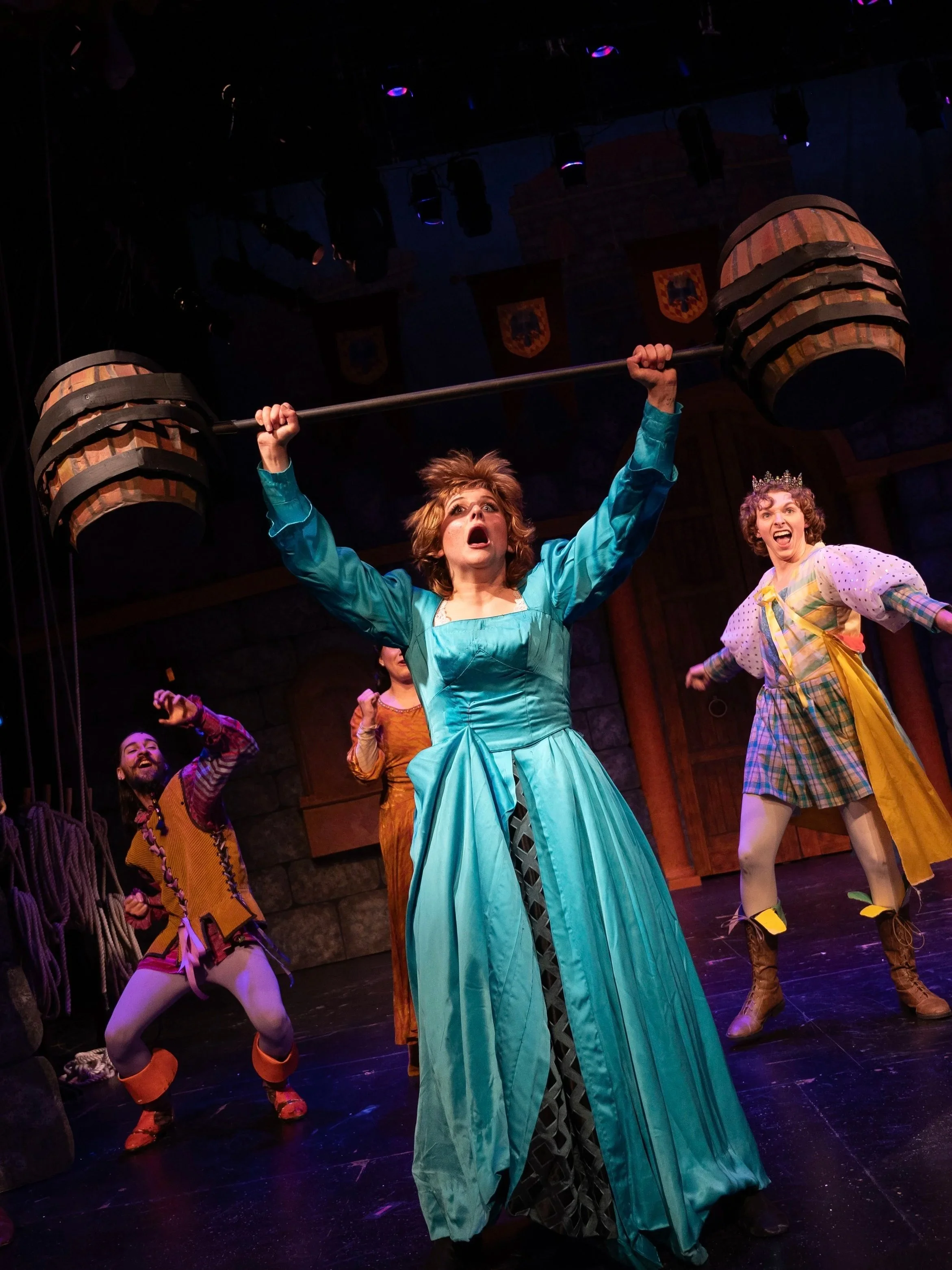 Princess Winnifred: Once Upon a Mattress: Wagner College - Photo by Dillon Burke