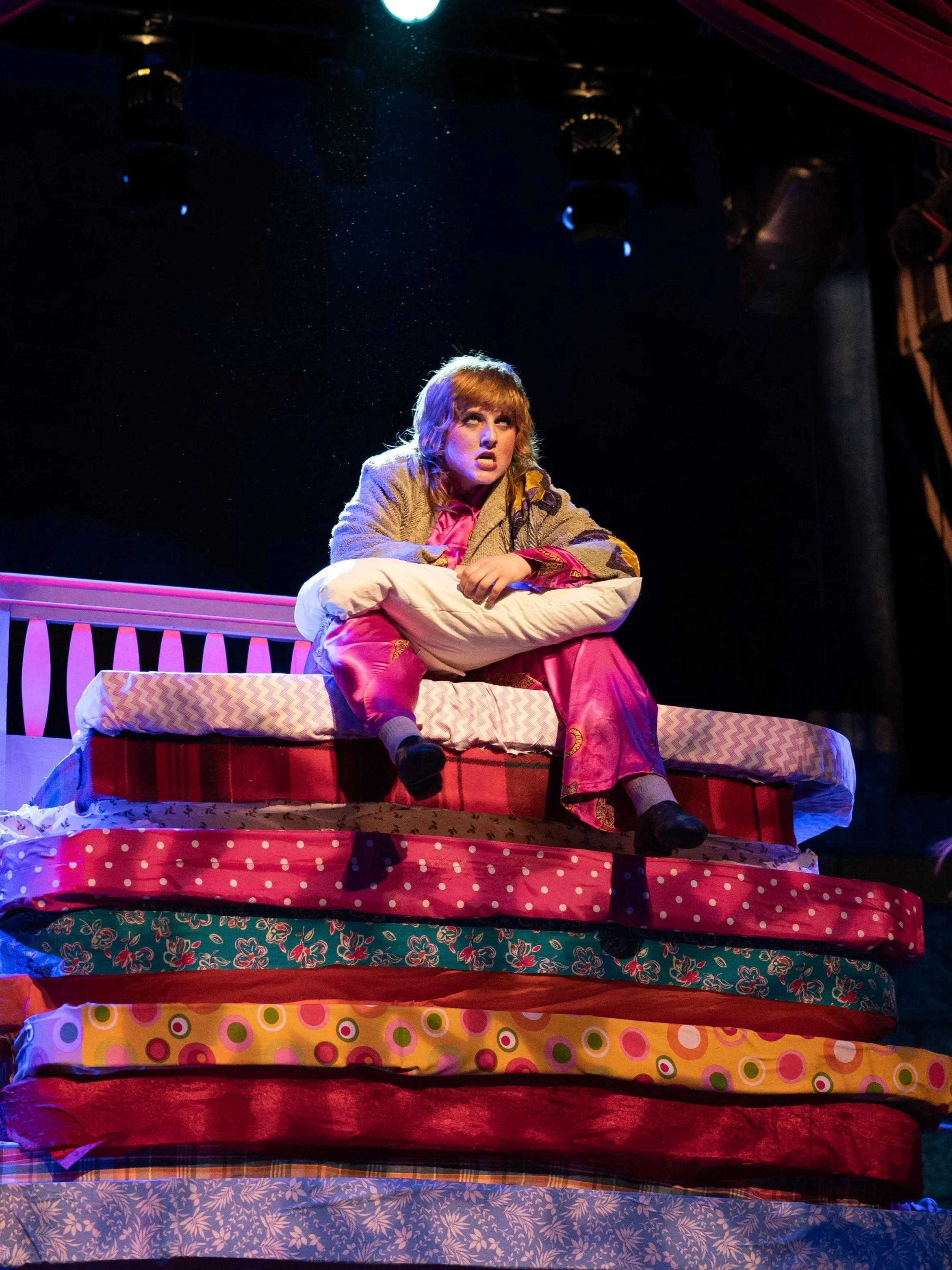 Princess Winnifred: Once Upon a Mattress: Wagner College - Photo by Dillon Burke
