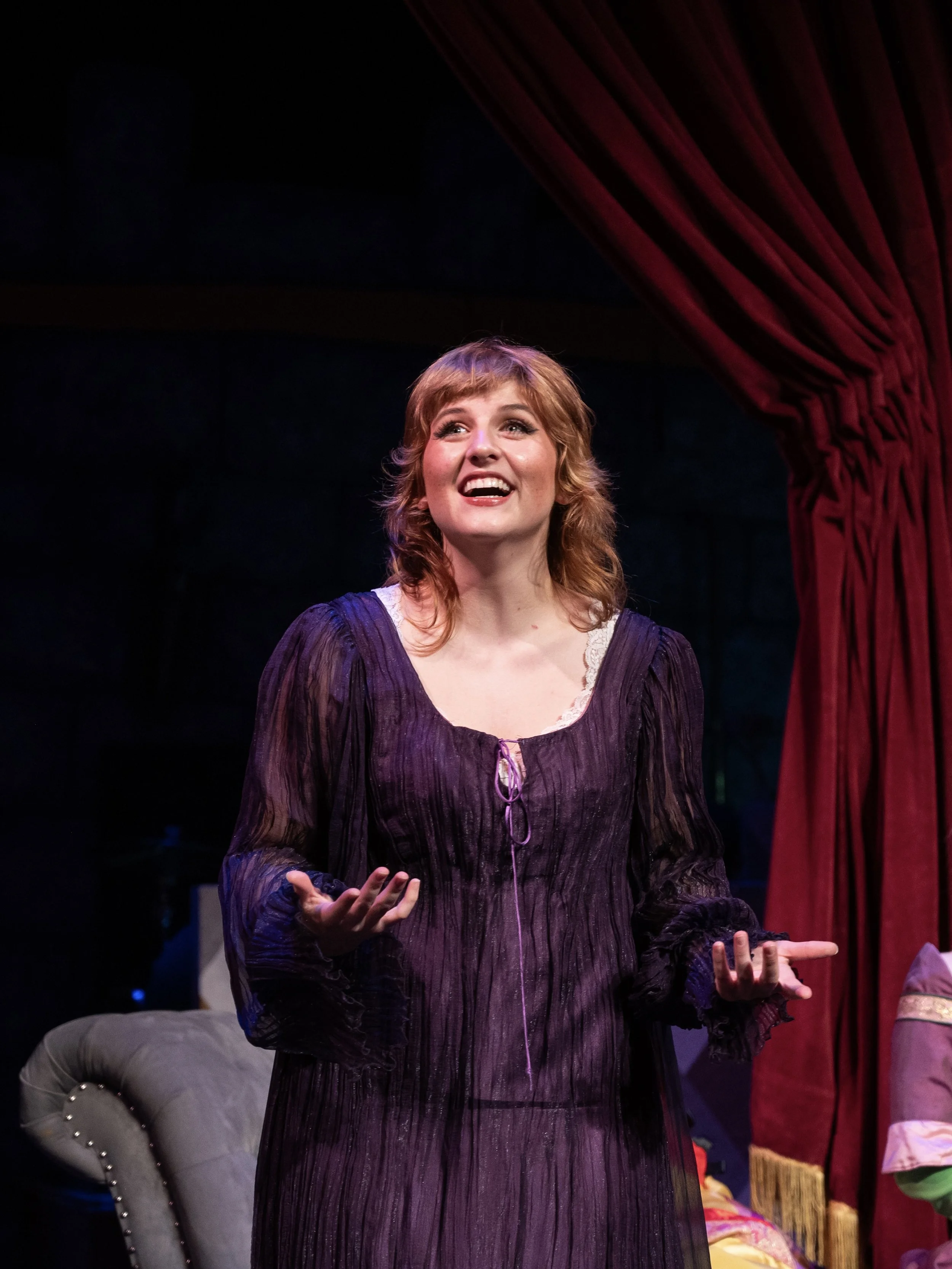 Princess Winnifred: Once Upon a Mattress: Wagner College - Photo by Dillon Burke 