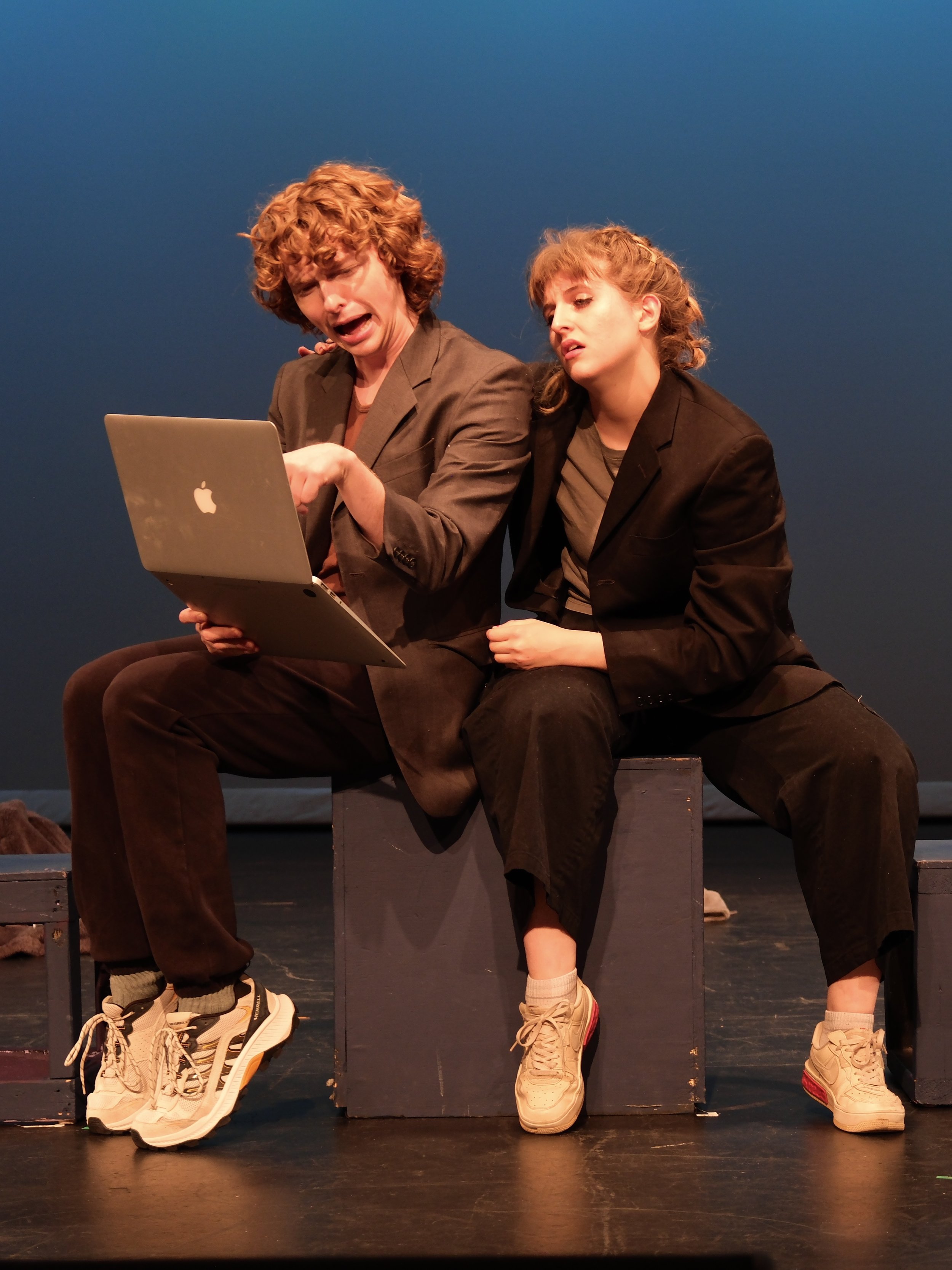 Second Lt. Smith: Just Outside: Theatre Now - Photo by R.M.Hunt Photography
