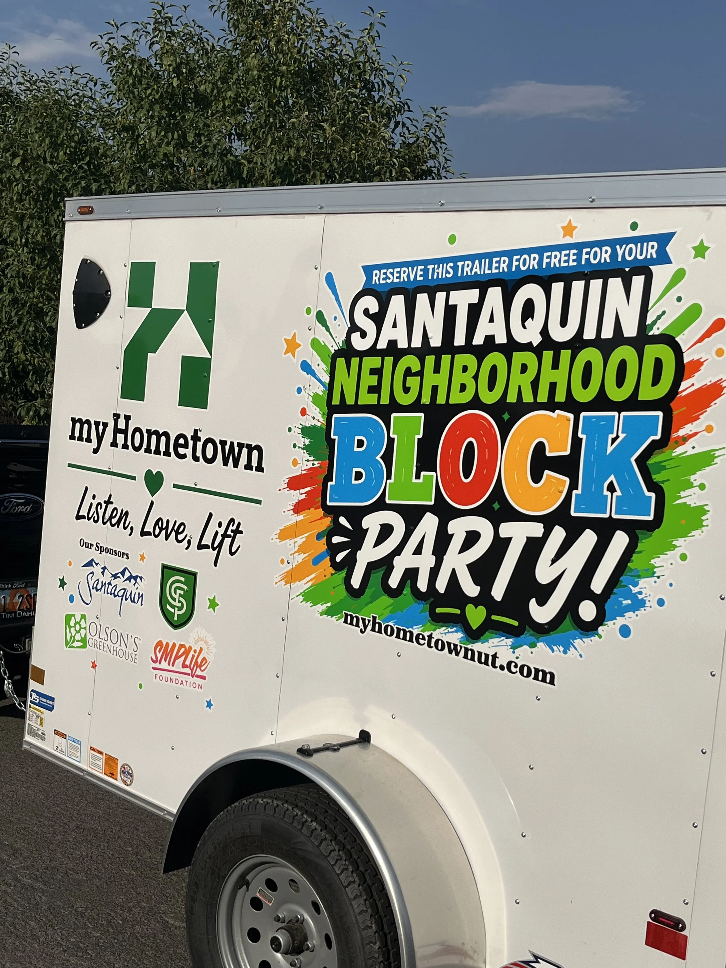 Bringing Neighbors Together: The myHometown Block-Party Trailer