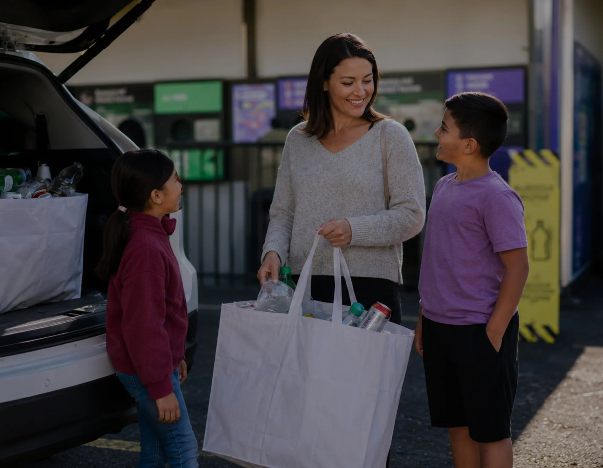 Return and Earn recycling rewards at Home+ McGraths Hill