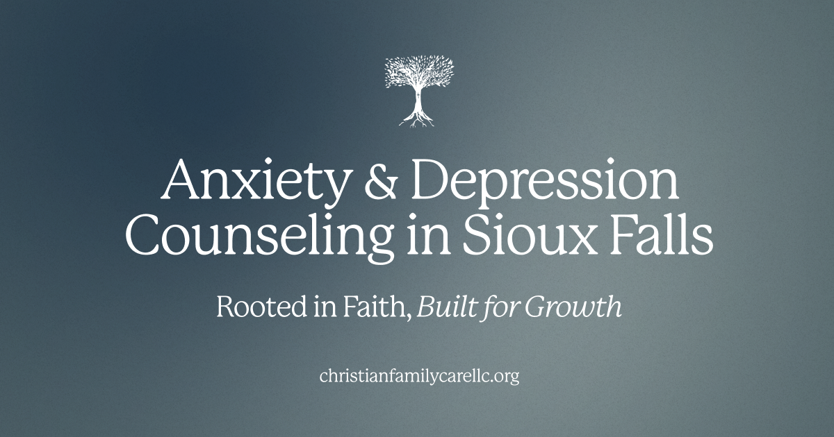 Anxiety & Depression Counseling