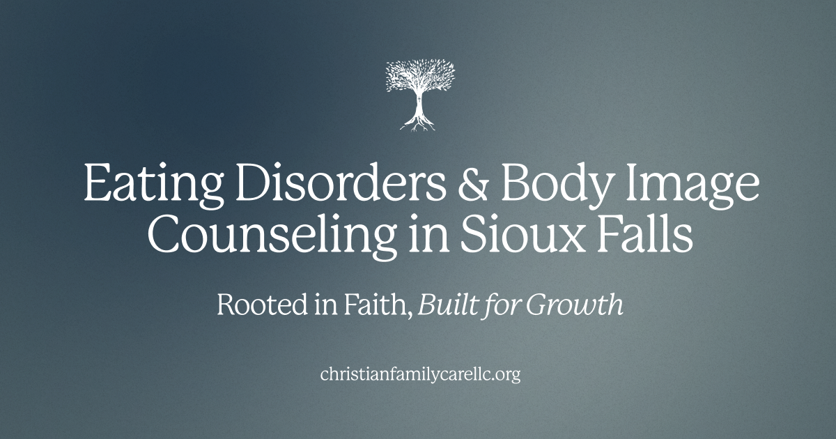 Eating Disorders & Body Image Counseling