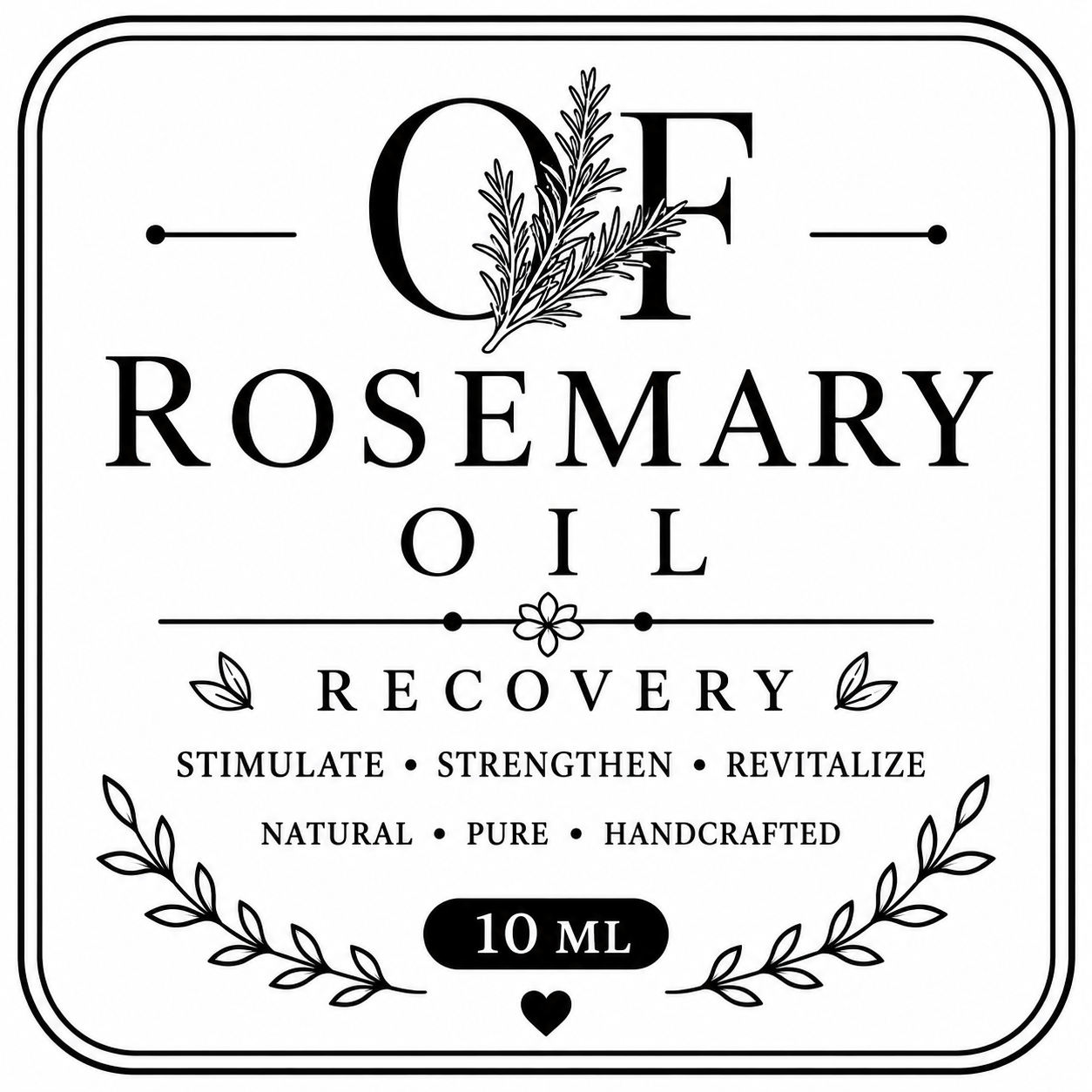 Rosemary Oil (Recovery)