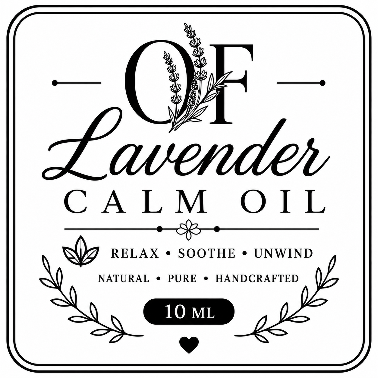 Lavender Calm Oil