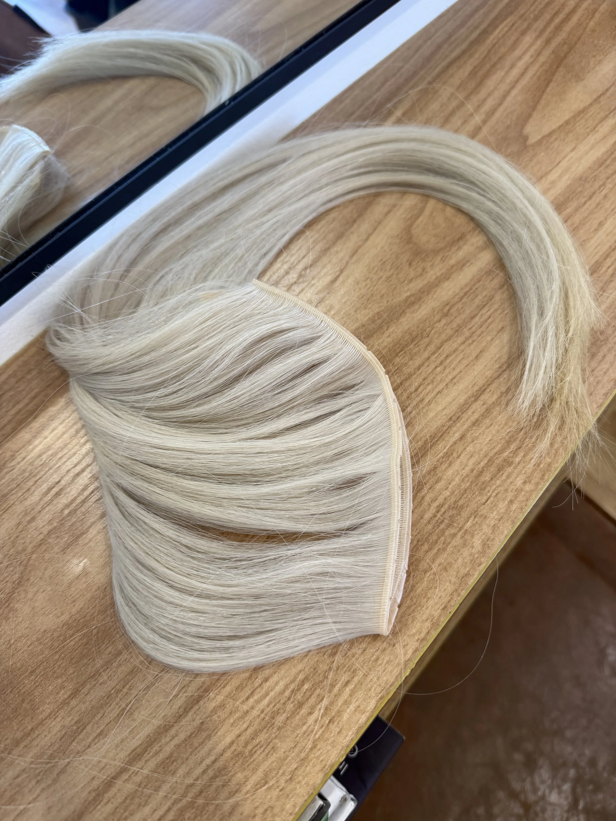 Butterfly weft extensions