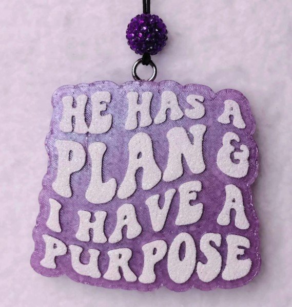 He has a plan & I have a purpose