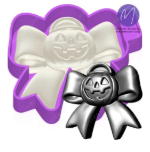 3D Halloween Pumpkin Bow