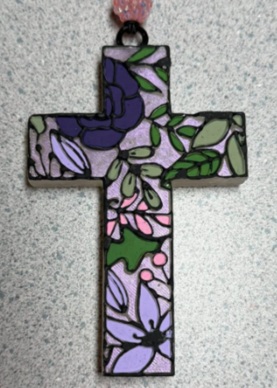 Floral Cross