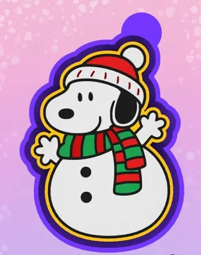 Snowman Snoopy
