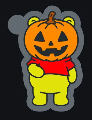 Pooh Pumpkin