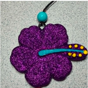 3D Hibiscus Flower