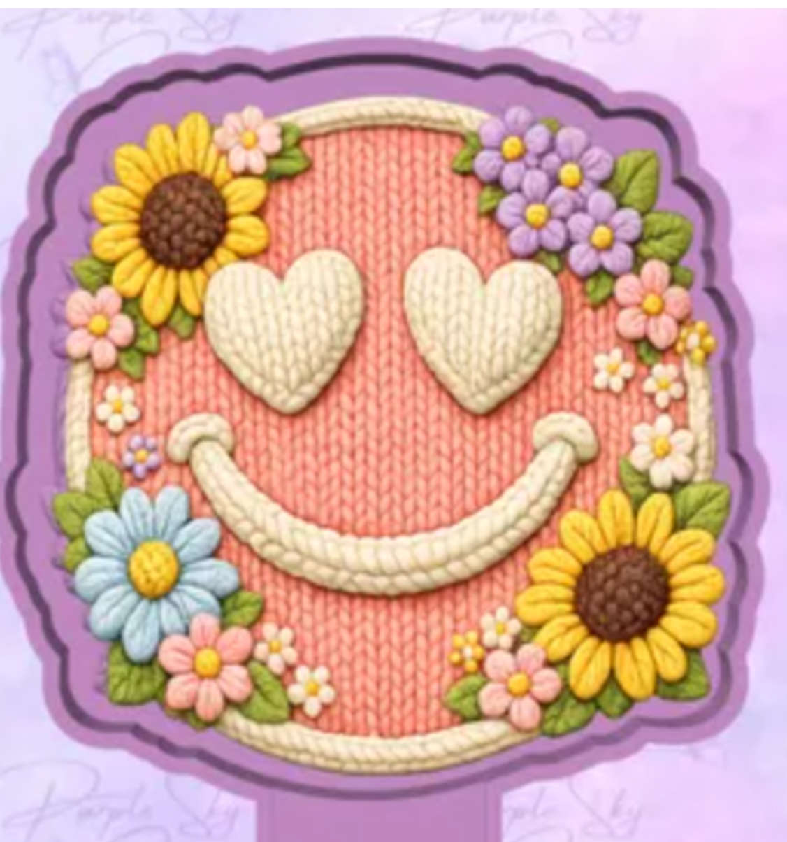 3D Yarn Smile