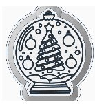 Christmas Tree Snow globe