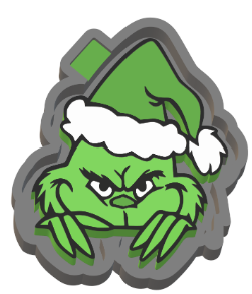 Grinch 2 mold and vents