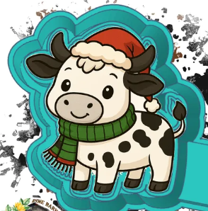 Christmas cow 2