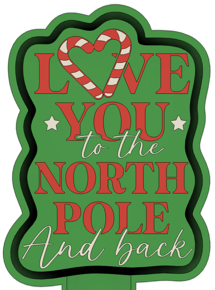 Love You to the North Pole and Back