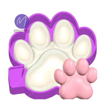 3D Dog Paw