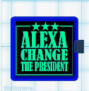 Alexa Change the President