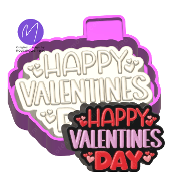 3D Happy Valentine's Day