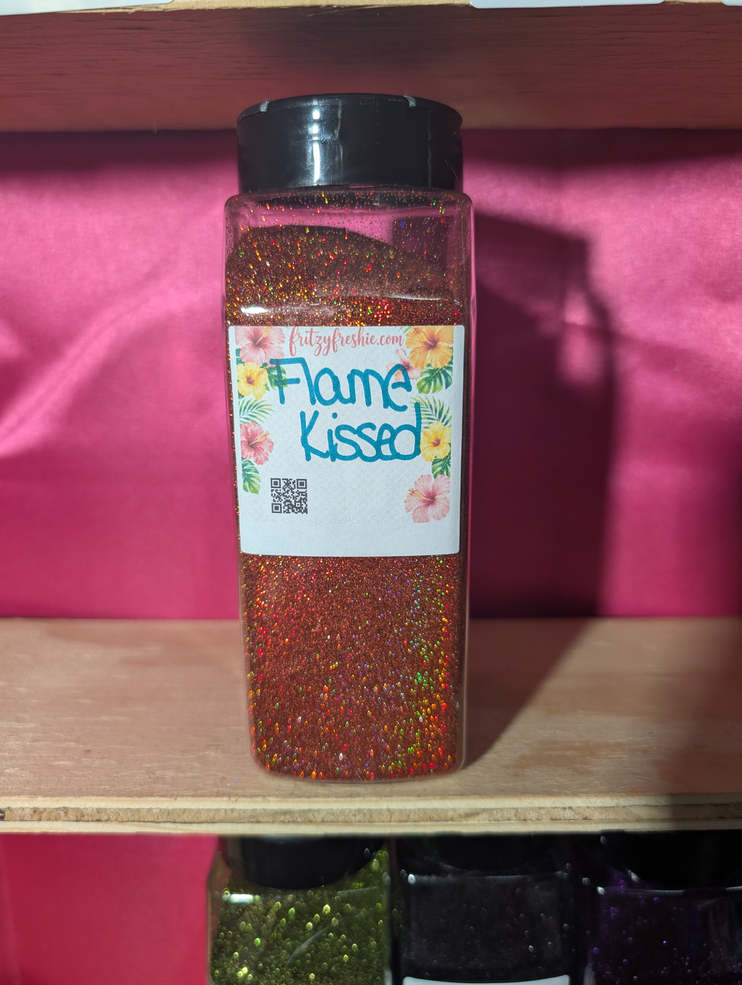 Flame Kissed Fine Glitter