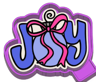 Joy with bow