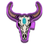 TURQUOISE BULL SKULL