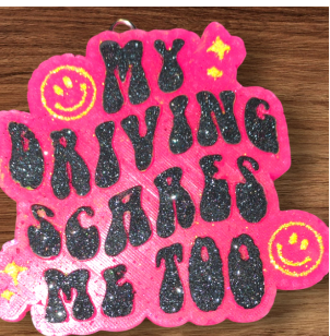 My driving scares me too