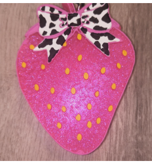 Strawberry with matching vents
