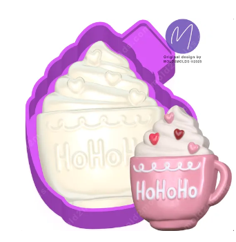 3D Christmas HoHoHo Mug