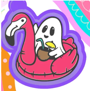 Ghost in Floatie