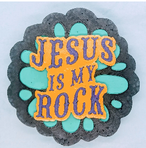 Jesus is my Rock Gem
