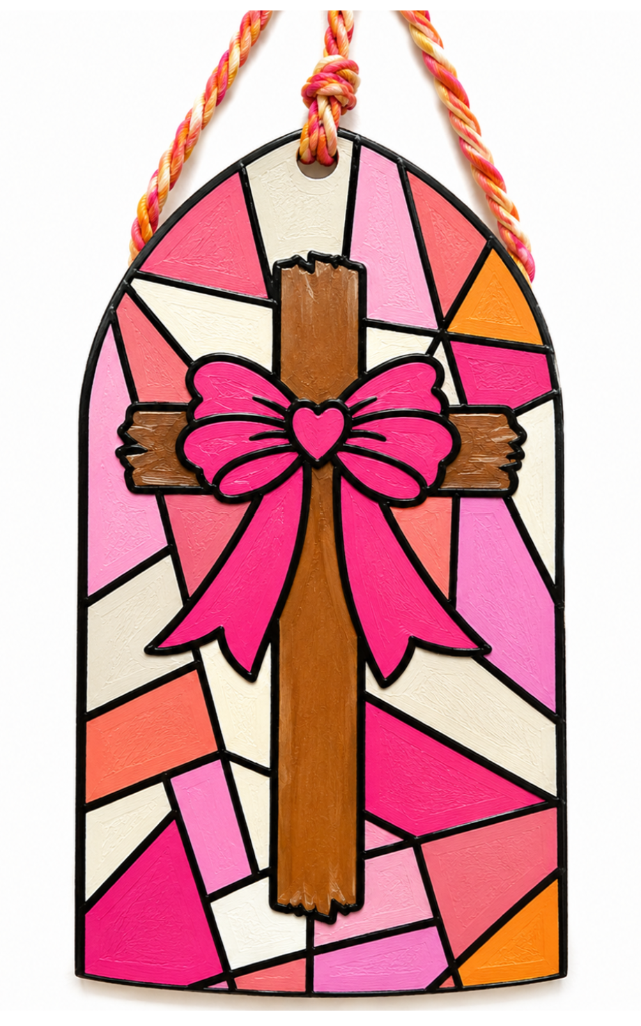 Stained Glass Cross